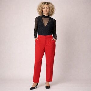 16. Classic Red & Lace